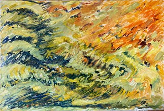Spring Light Series 2-1 Oil on canvas, 30x40 inches, 2010, LM-5025