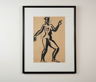 Figure 11 Mixed media on paper, 22x18 inches, 1974-1978, LM-4024