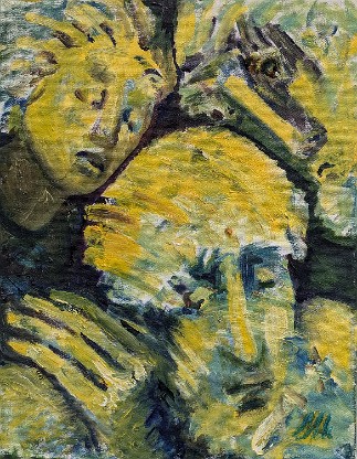 Untitled (LMU-53) Oil on canvas, 16x12 inches, 2004, LM-3065, Private collection 🔴