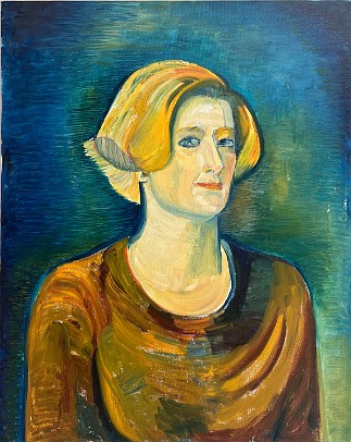 Portrait Oil on canvas, 22x28 inches, 1993-96, LM-6039