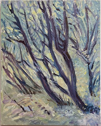Untitled (LMU-43) Oil on canvas, 16x20 inches, 1993-2004, LM-6019, Private collection 🔴