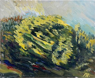 Untitled (LMU-37) Oil on canvas, 16x20 inches, 2003, LM-6013