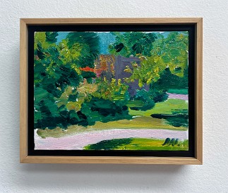 Delmar Site Oil on canvas, 8x10 inches, 1994-2000, LM-6008