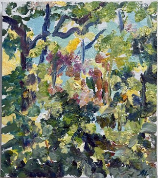 Untitled (LMU-41) Oil on canvas, 9x12 inches, 1993-2004, LM-6017