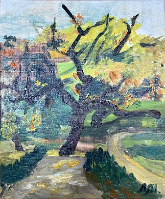 Untitled (LMU-48) Oil on canvas, 11x14 inches, 1993-2005, LM-6031
