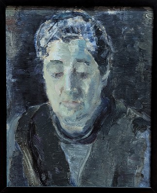 Berta Oil on canvas, 18x24 inches, 1992, LM-6045, Private collection 🔴