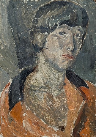 Untitled (LMU-59) Oil on Canvas Board, 18x24 inches, 1993, LM-6044