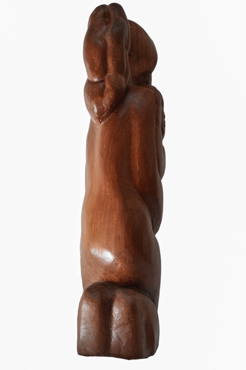 One More Love Mahogany, 40x10x14 inches, 1995, LM-1025