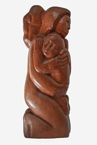 One More Love Mahogany, 40x10x14 inches, 1995, LM-1025