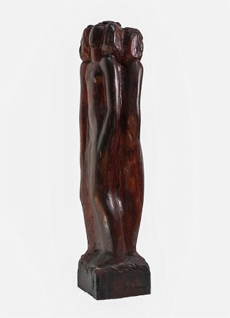 Wavering soul Cocobolo, 46 inches H, 2018, LM-1004, Private collection 🔴