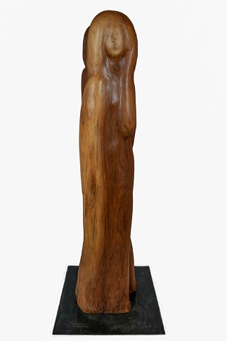Passing by Black Walnut, 65 inches H, 1999, LM-1022, On hold 🔵