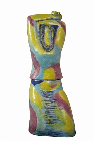 Summer Day Stoneware, 34x11x9 inches, 2000-2004, LM-1019