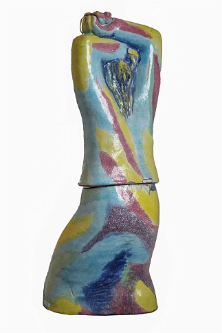 Summer Day Stoneware, 34x11x9 inches, 2000-2004, LM-1019