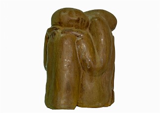 Together (Forever 2) Stoneware, 10x8x6 inches, 2006, LM-1014