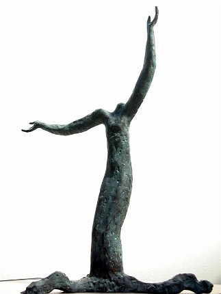 So Fragile Bronze, H 13 inches, 2001, LM-1034