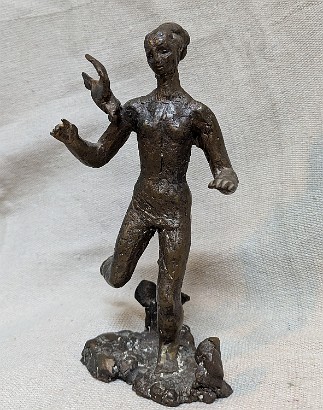 The Girl Running Bronze, 5 inches H, 1999-2005, LM-2028