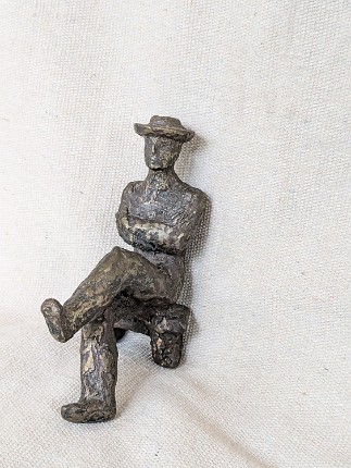 Dr. A. J. Chandler Proposal Bronze study model, 5 inches H, 2004, LM-2029