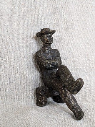 Dr. A. J. Chandler Proposal Bronze study model, 5 inches H, 2004, LM-2029
