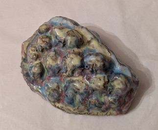 Untitled (LMU-61) Stoneware, 4 inches L, 2010-2015, LM-2031